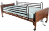 Delta 15030 semi electric bed with optional full length rails and innerspring mattress
