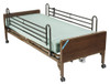 Shown with full length bed rails