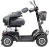 Drive Prowler Full Size Scooter side view with fold down back