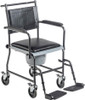 Drive 11120SV-1F Drop Arm Commode with Wheels