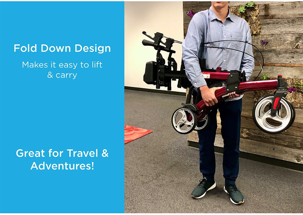 Nova 4802 Dragon Fold & Go Rise Up Rollator