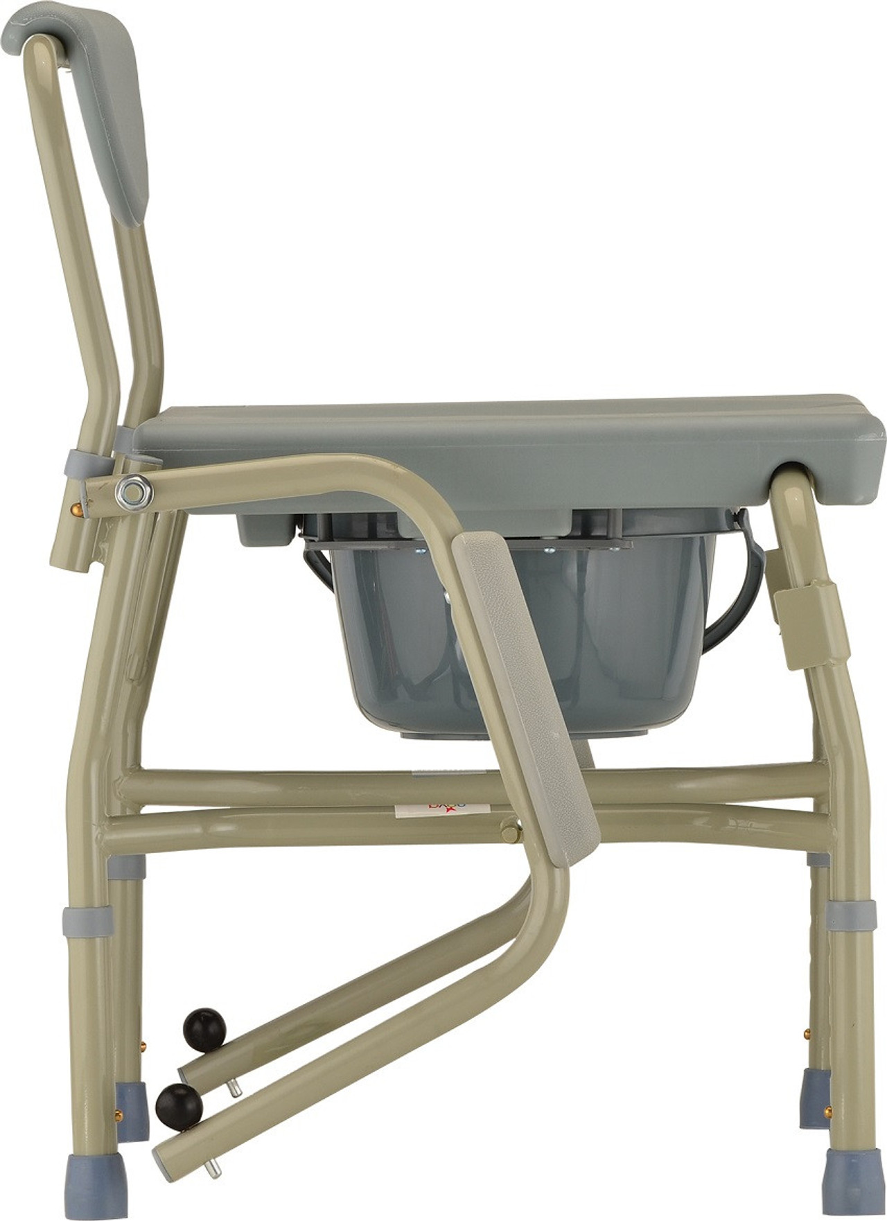 Nova 8583 Heavy Duty Drop Arm Bedside Commode