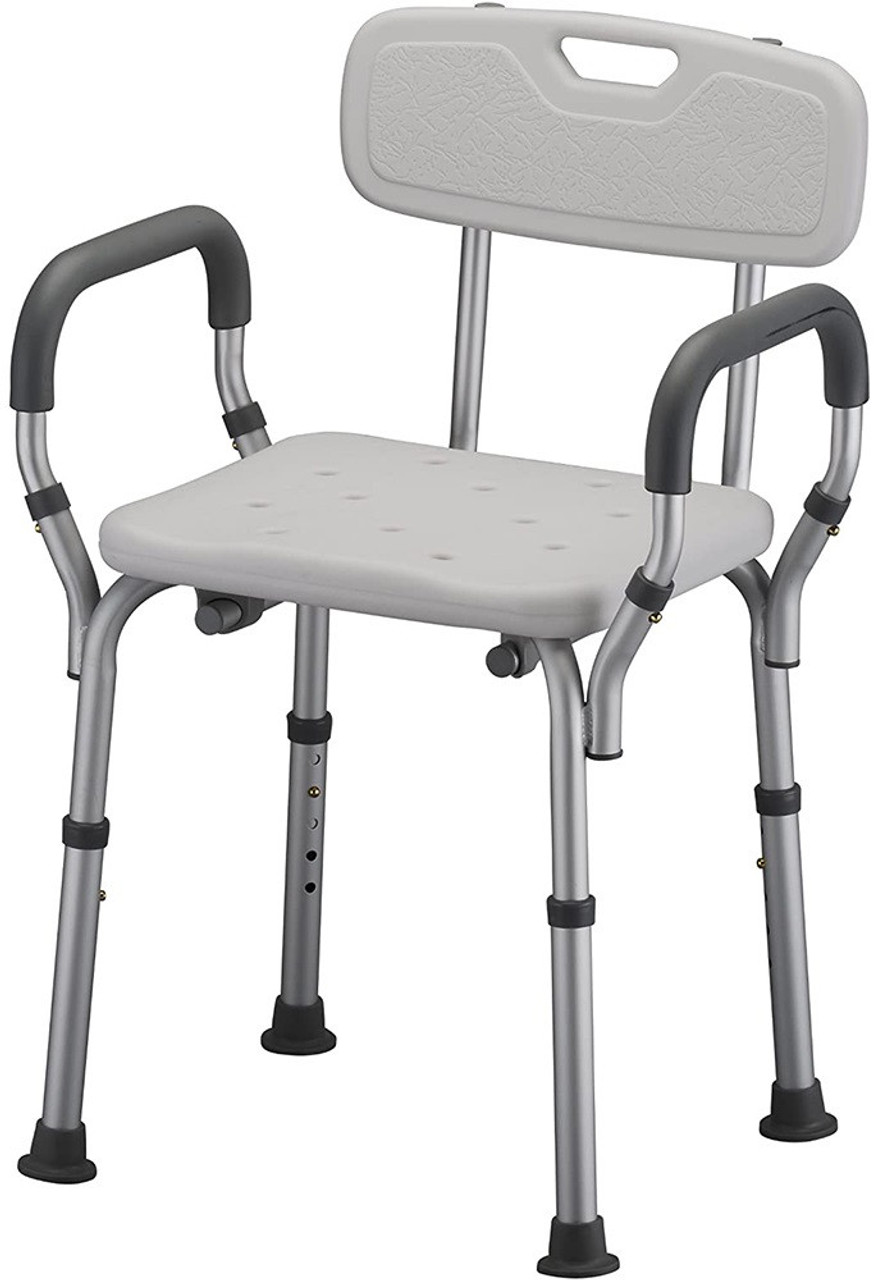 стул со спинкой в ванную для пожилых людей
