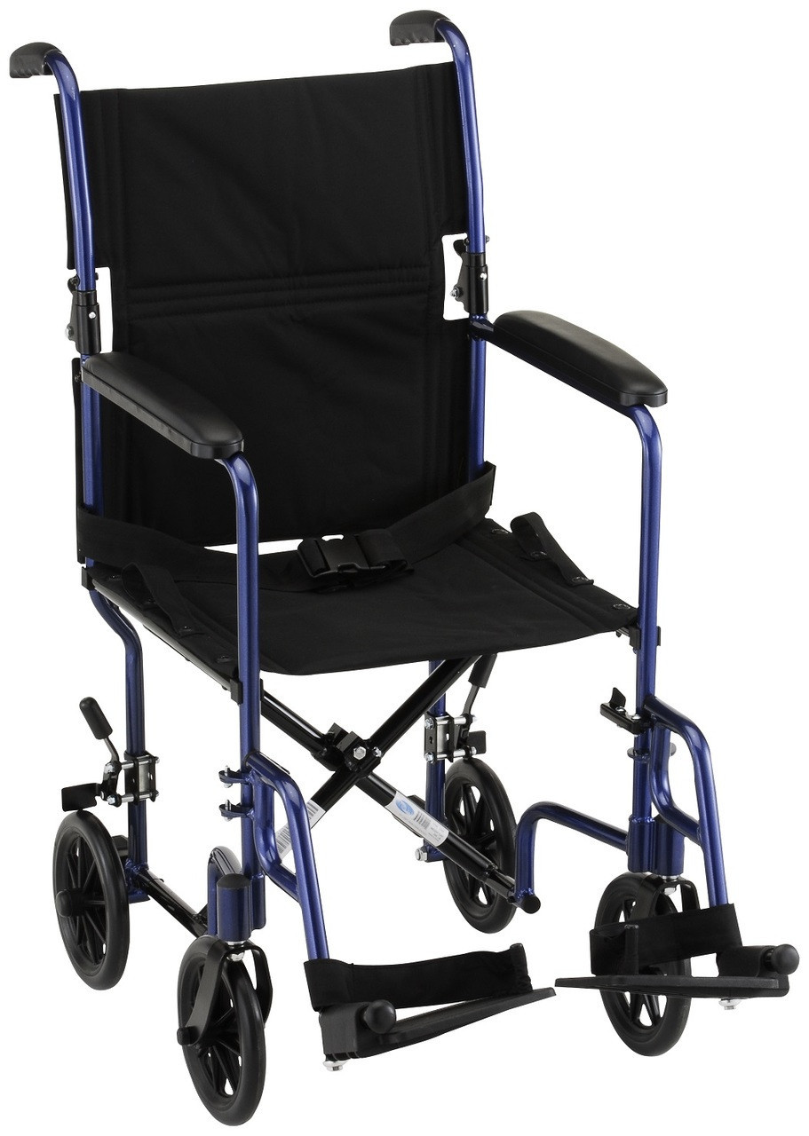 Nova Lightweight Aluminum Transport Chair 327 329