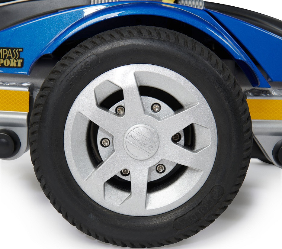 Compass Sport GP605 Power Electric Wheelchair Golden