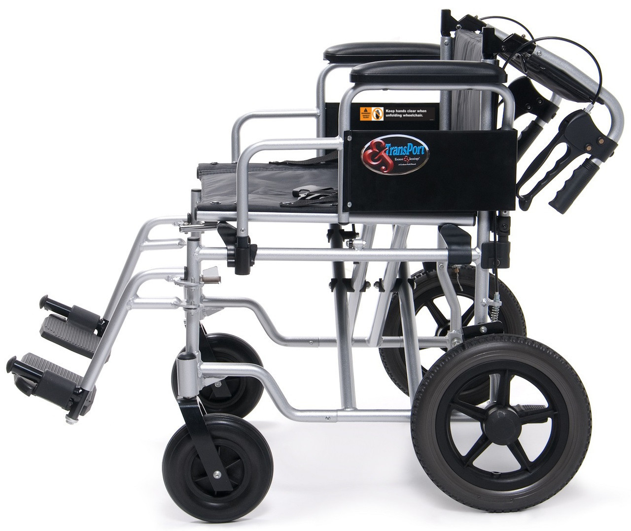 Everest & Jennings Heavy Duty Transport Chair EJ777