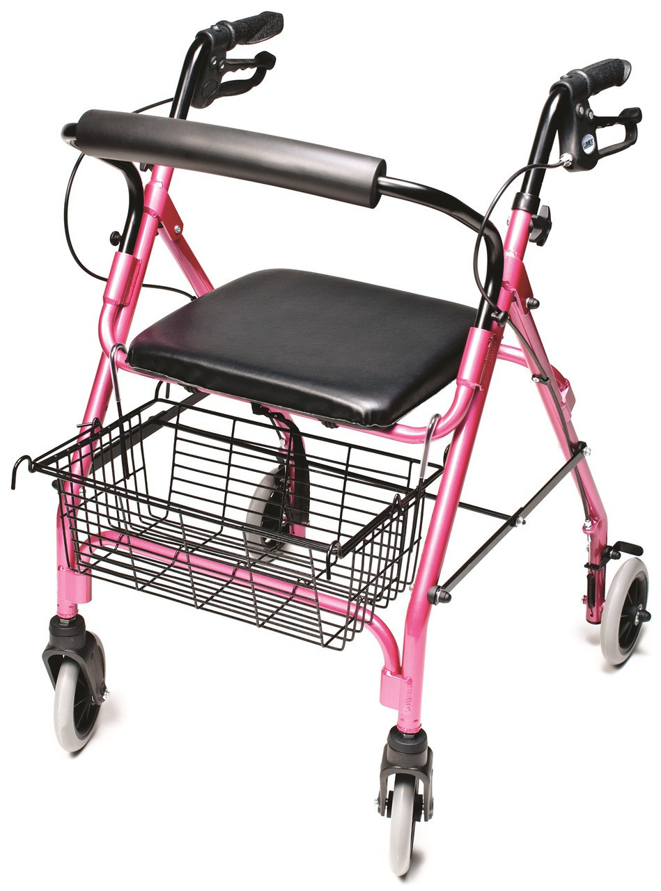 Lumex Walkabout Lite 4-Wheel Rollator RJ4300