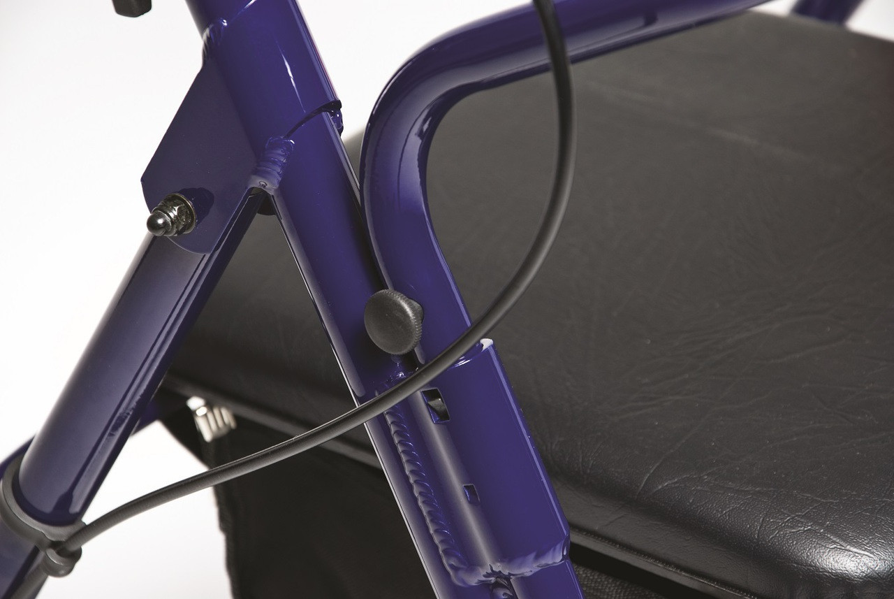 Lumex RJ4900 Basic Walkabout Four Wheel Rollator