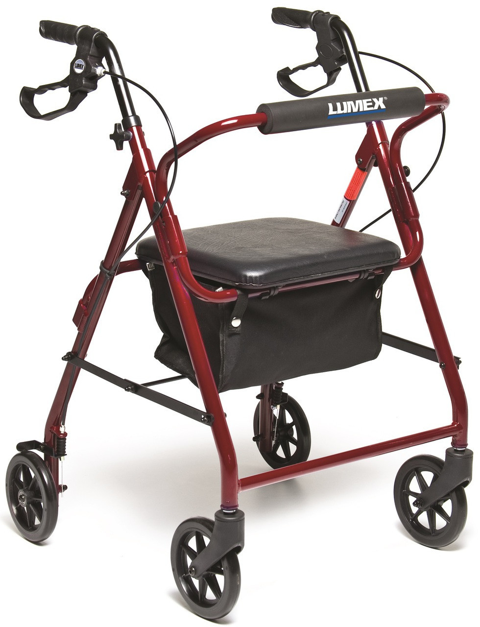 Lumex RJ4900 Basic Walkabout Four Wheel Rollator