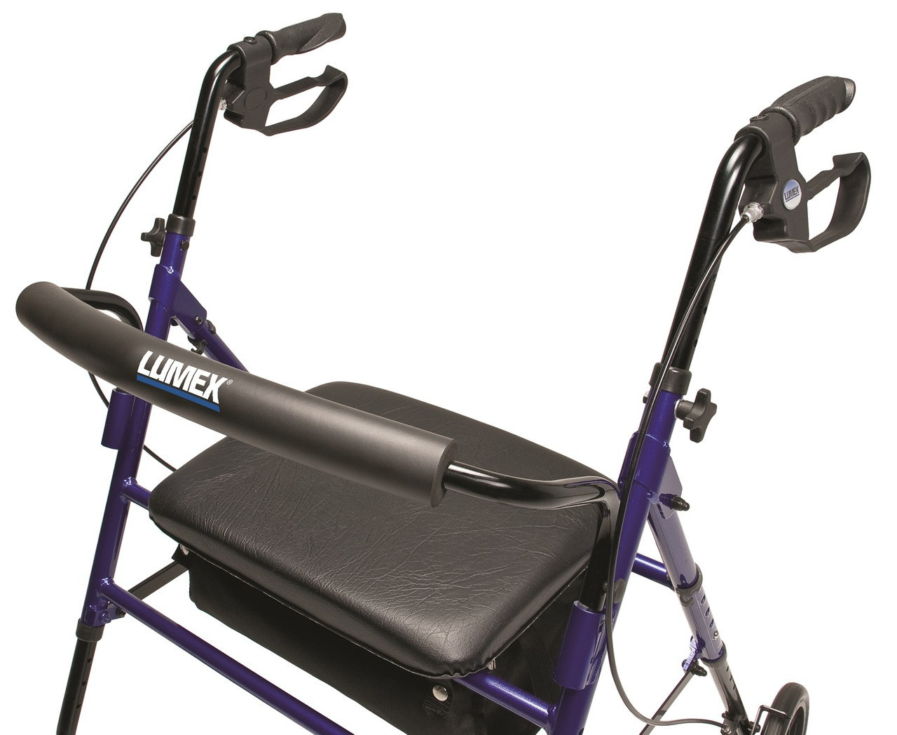 Set N' Go Wide Height Adjustable Rollator RJ4718 by Lumex