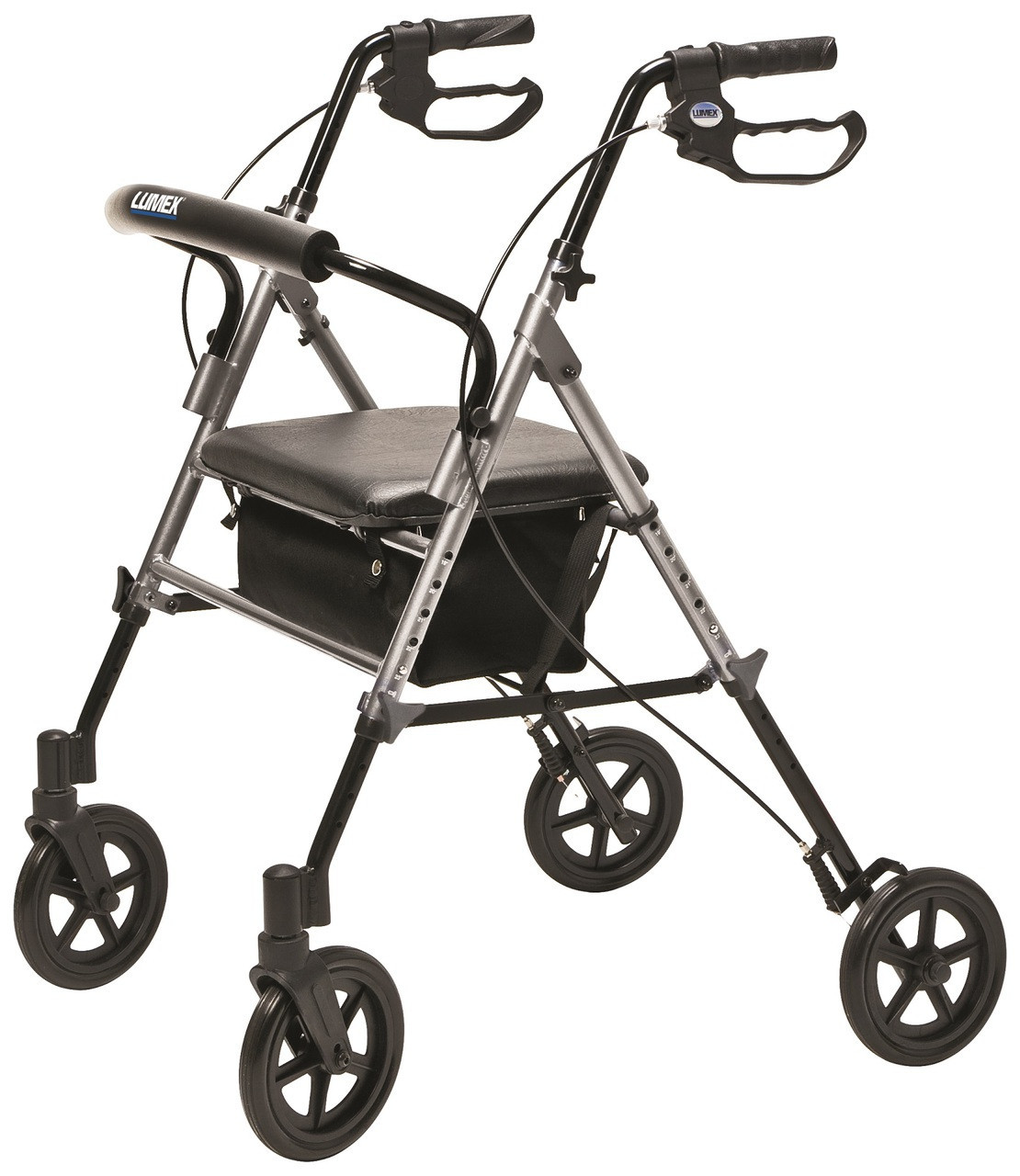 Lumex RJ4718 Set N Go Wide Adjustable Height Rollator