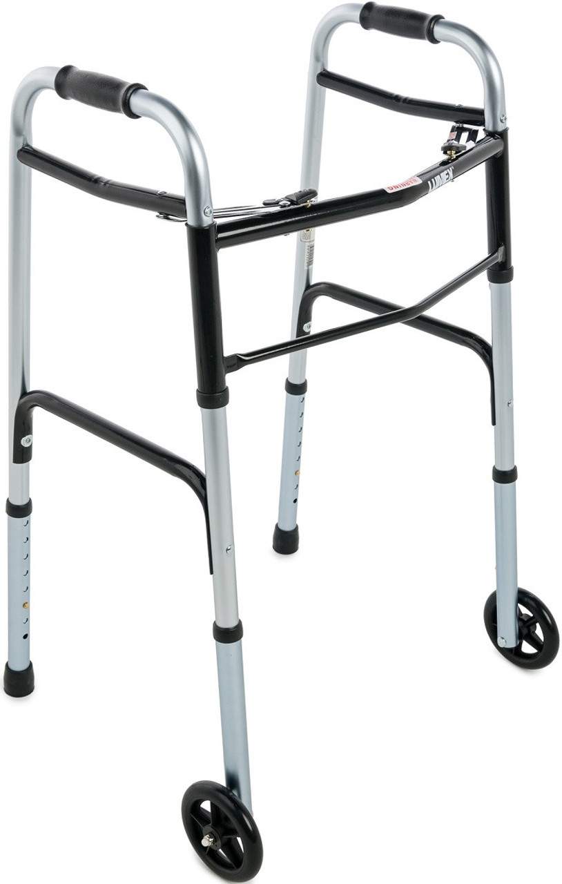 Lumex Adult Walker with Two 5