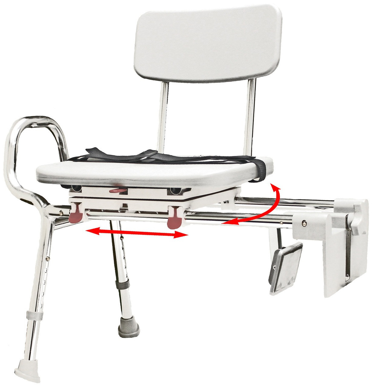 Tub Mount Swivel Sliding Tub Transfer Bench Eagle Health 77762