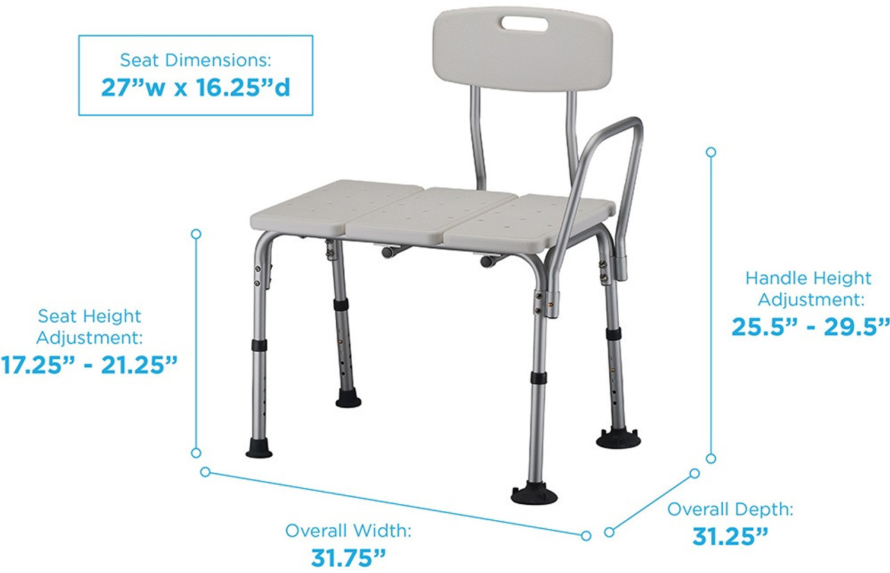 Nova 9071 Economy Tub Transfer Bench