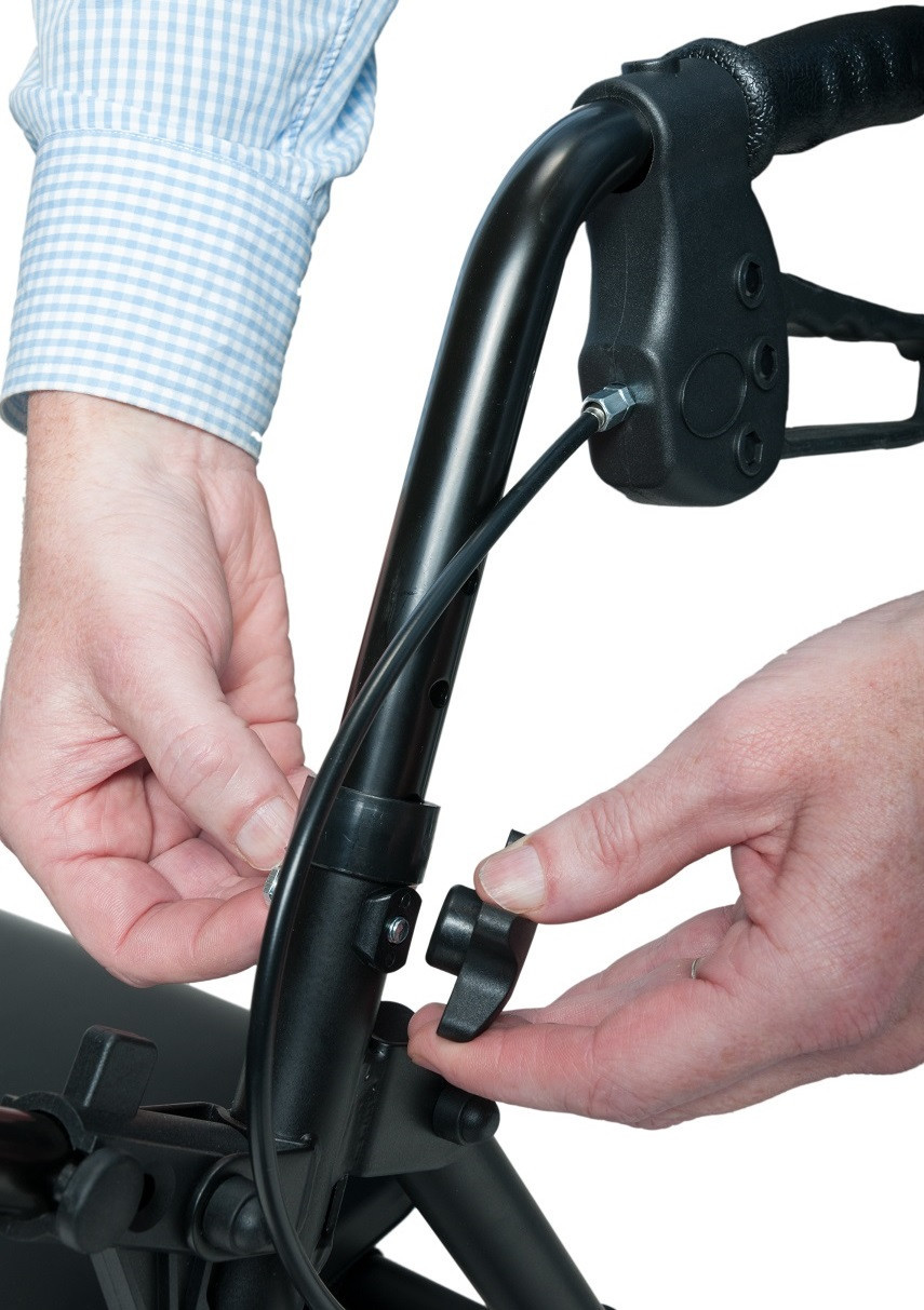 Lumex RJ5500 Walkabout Steel Rollator