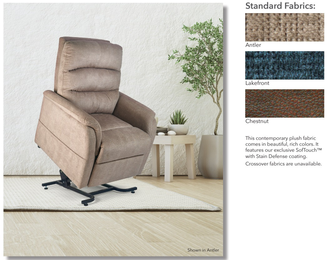 Elara PR118 Deluna Lift Chair Recliner by Golden