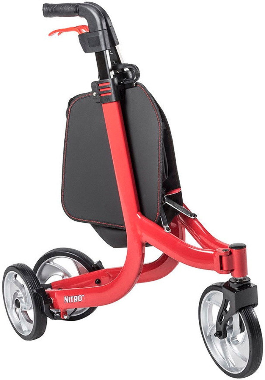 Drive Nitro 3 Wheel Rollator Walker RTL10266TWHL