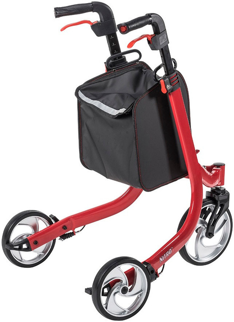 Drive Nitro 3-Wheel Rollator Walker RTL10266TWHL