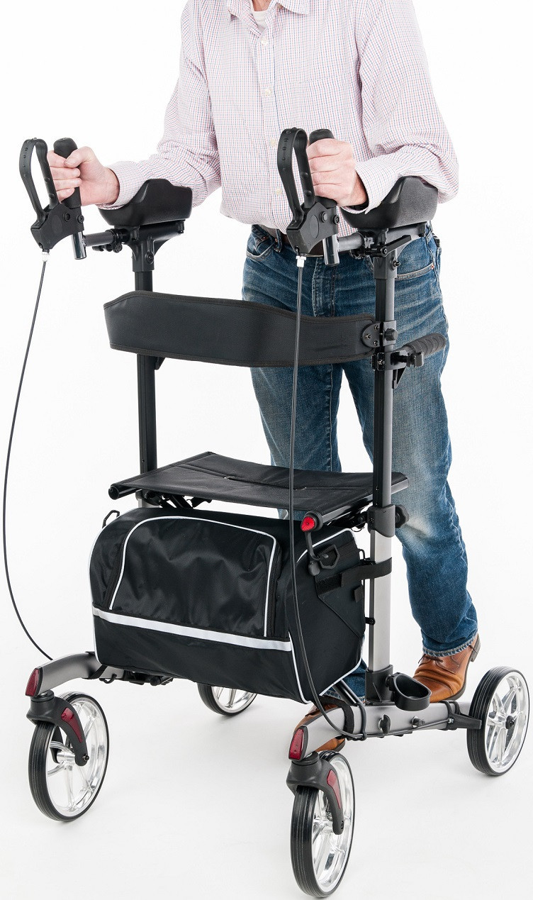 Lumex LX9000 Gaitster Forearm Rollator Upright