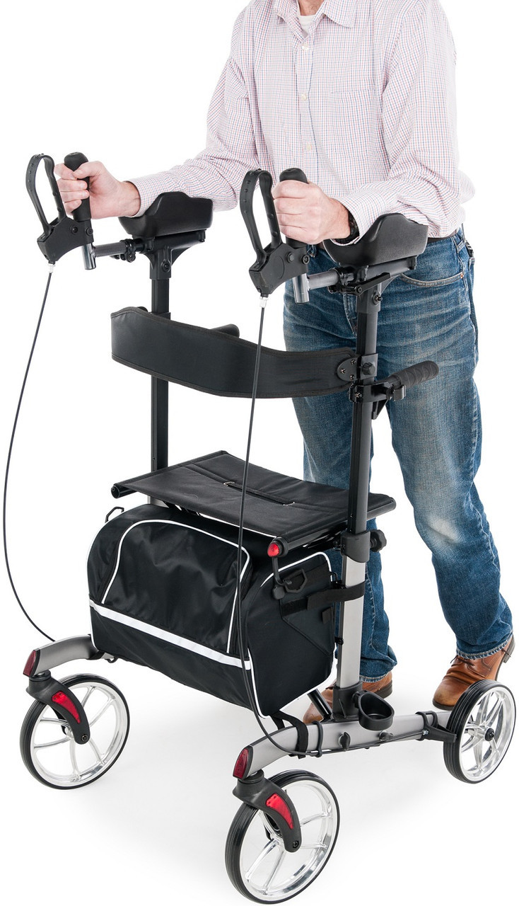 Lumex LX9000 Gaitster Forearm Rollator Upright
