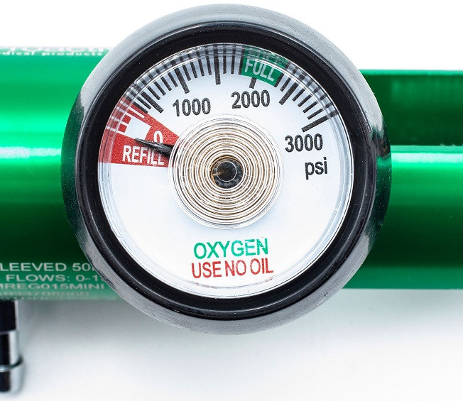 Proactive 8 LPM Oxygen Regulator Protekt PMREG08B