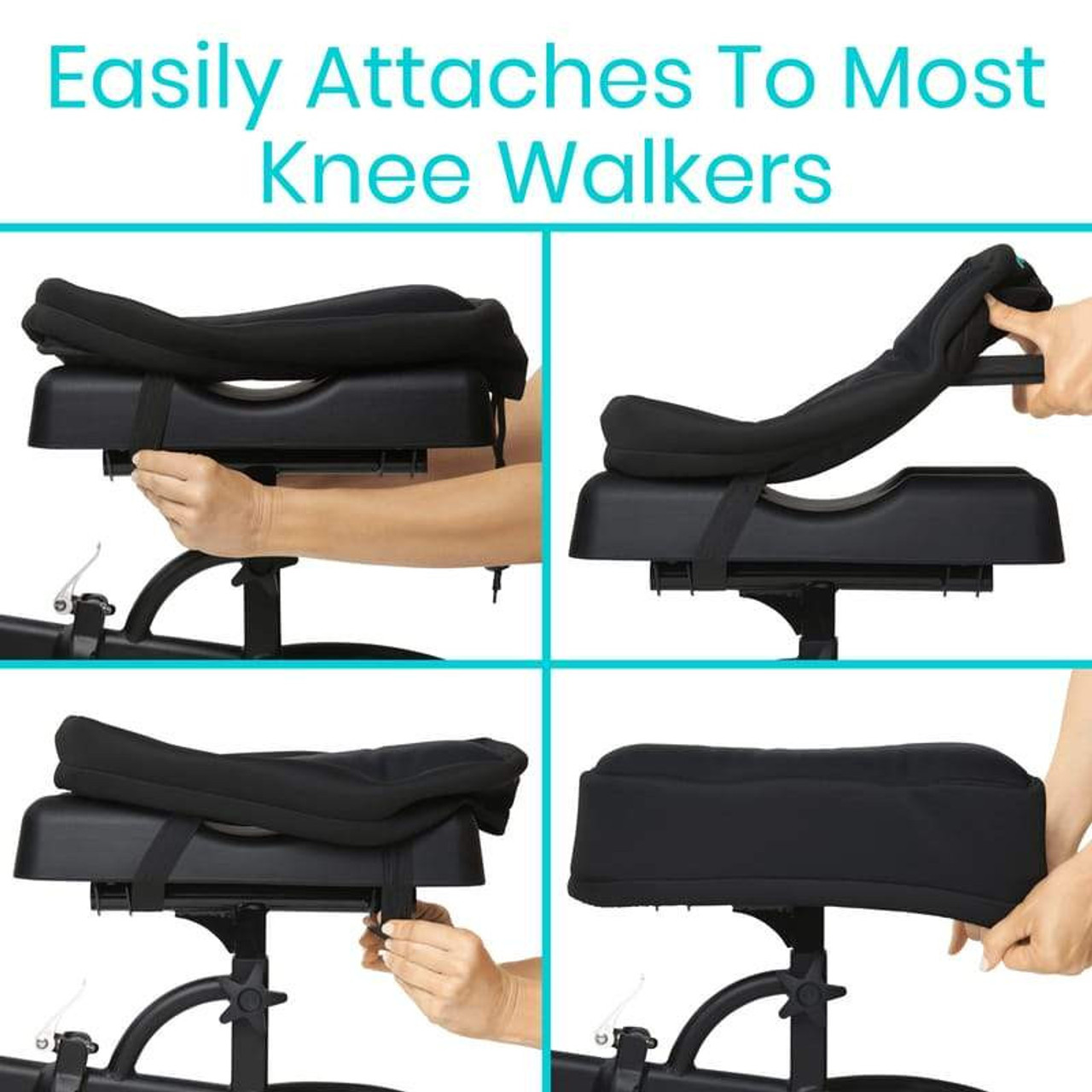Knee Scooter Walker - For Broken Leg or Foot - Vive Health