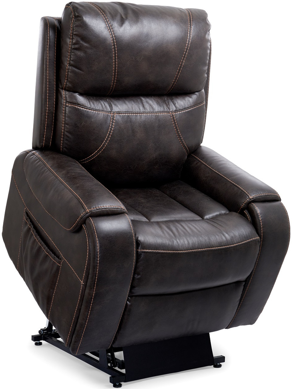 Best Choice Products Oversized Zero Gravity Chair, Folding Recliner w/ Removable Cushion, Side Tray - Graphite Blue