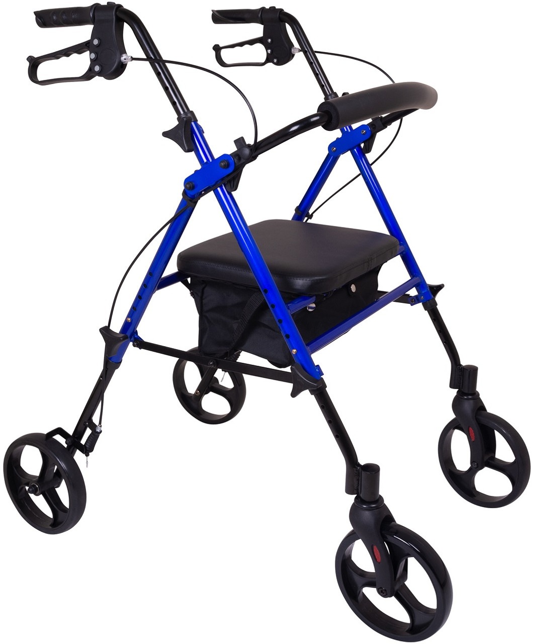 Probasics Deluxe Height Adjustable Aluminum Rollator RLAA8