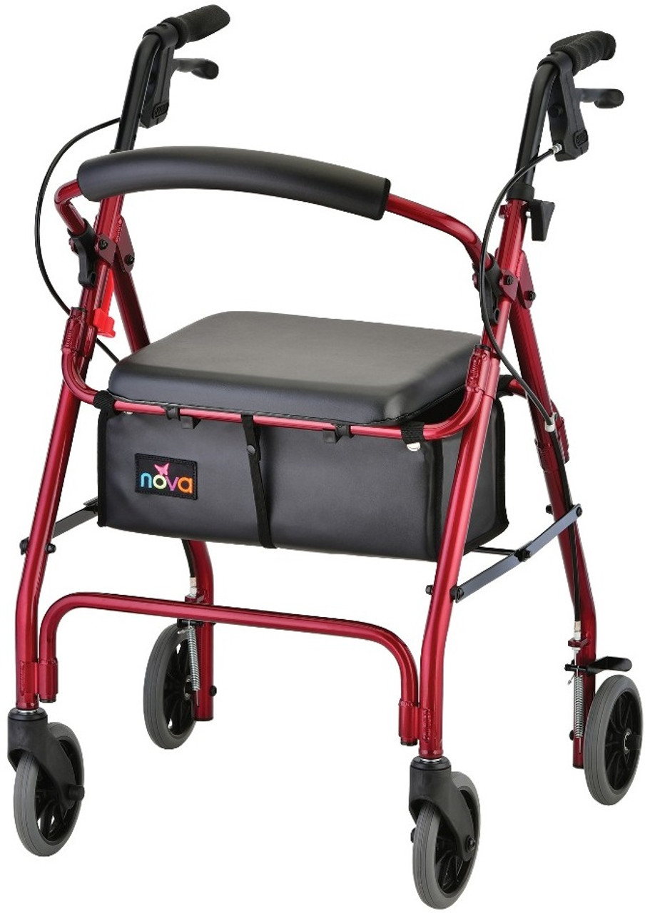 ウィツグROLOC Rollators | Rolling Walkers | Nova Rolling Walker with Hand