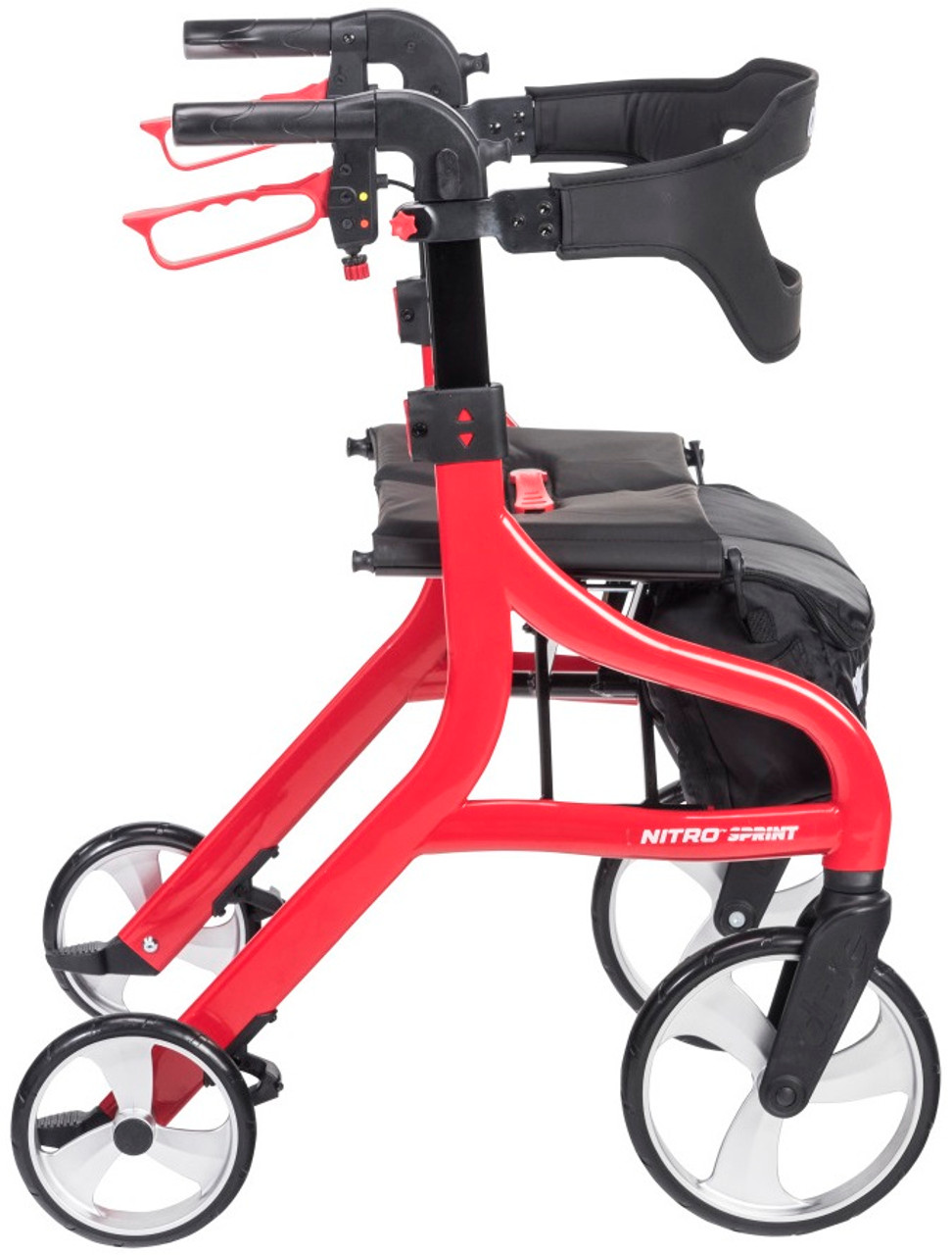 Drive Nitro Sprint Tall Rollator Walker 102662BK-T 102662BL