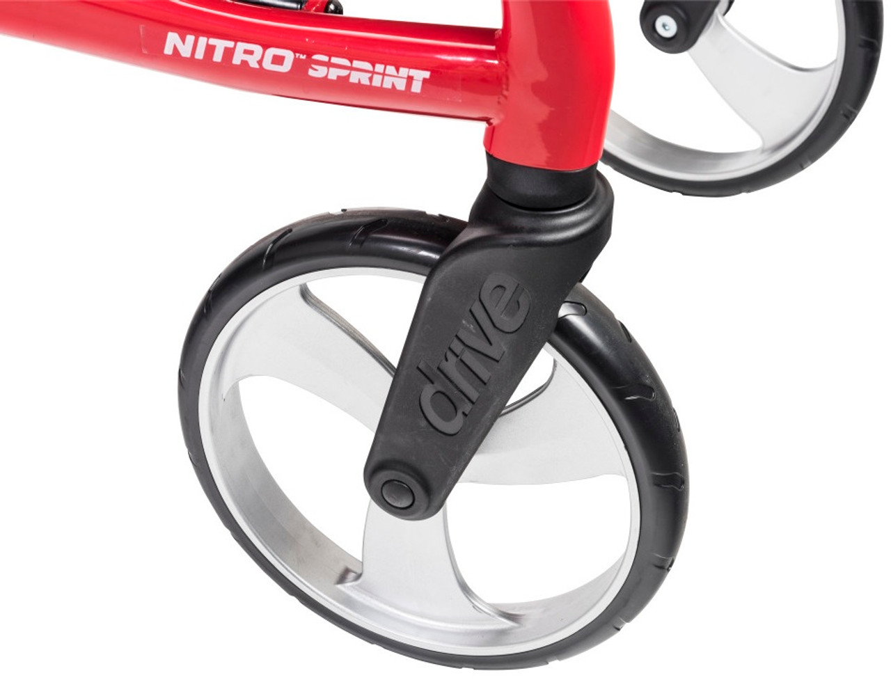 Drive Nitro Sprint Tall Rollator Walker 102662BK-T 102662BL