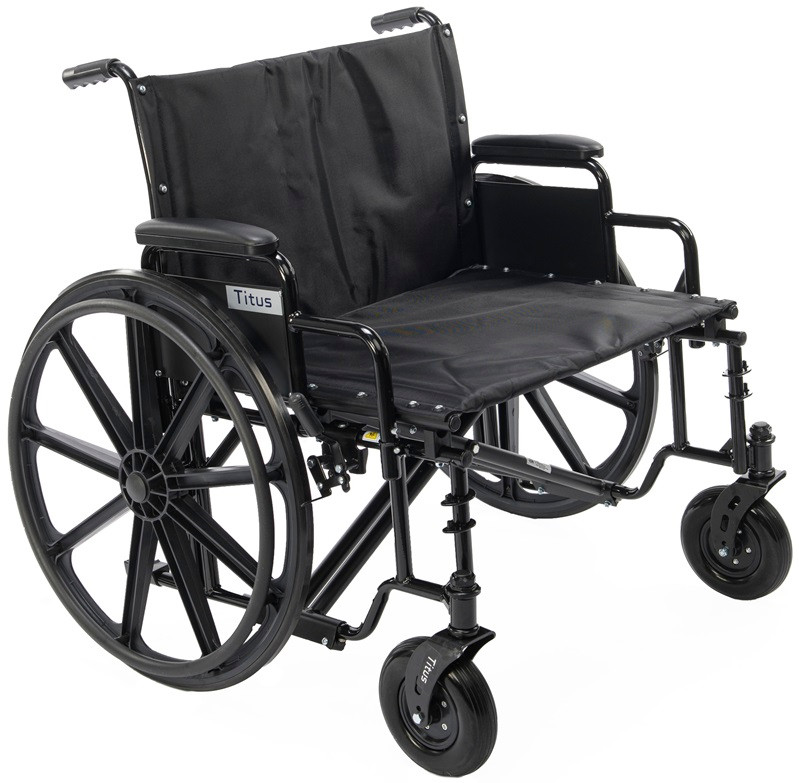 Proactive Titus Bariatric Heavy Duty Wheelchair Wide