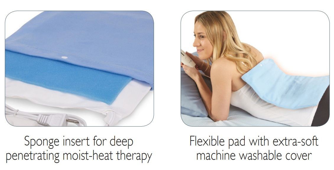 Thera Med Professional Dual Moist Dry Heating Pad
