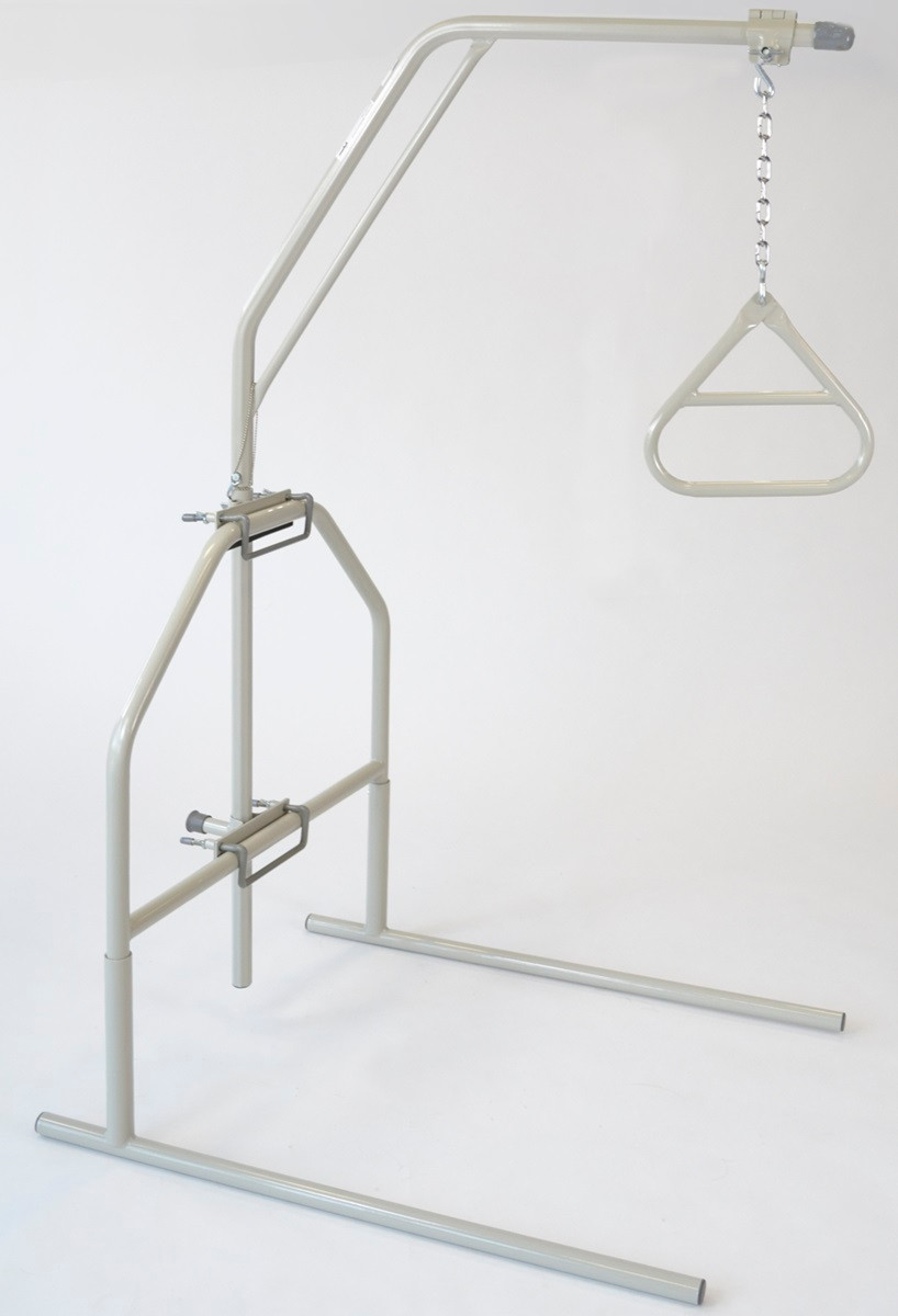 Invacare 7740A 7714P Freestanding Trapeze Bar and Base Set