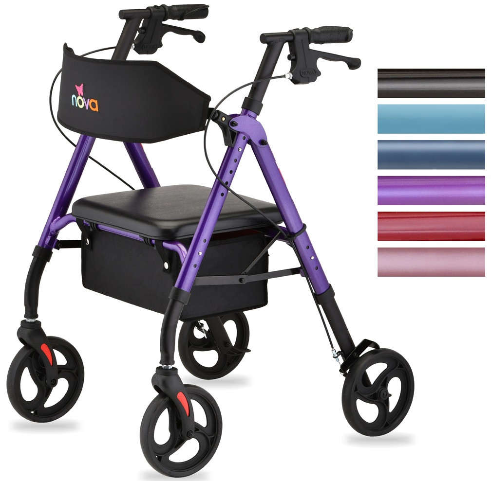 Nova 4248 STAR 8 Petite Junior Rollator with 8