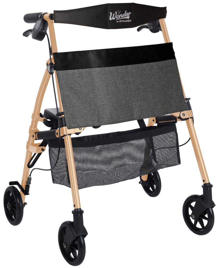Stander 4330 Wonder Rollator Plus Short Hemi