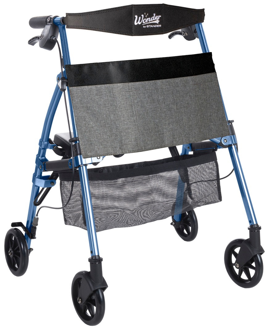 Stander 4330 Wonder Rollator Plus Short Hemi