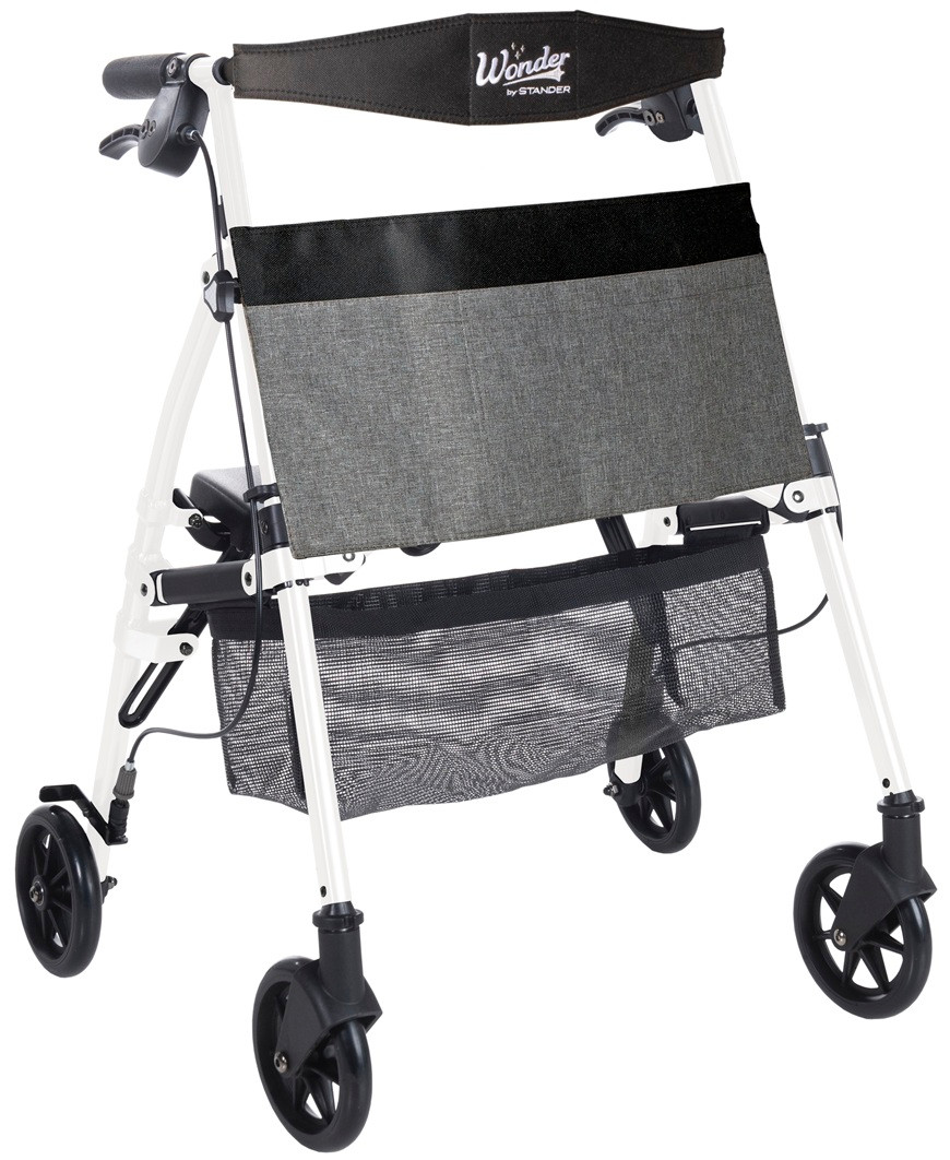 Stander 4330 Wonder Rollator Plus Short Hemi