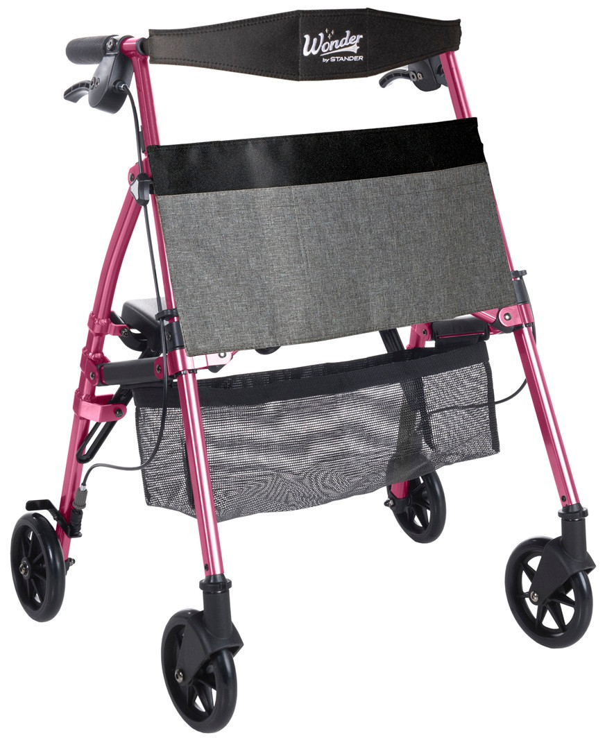 Stander 4330 Wonder Rollator Plus Short Hemi