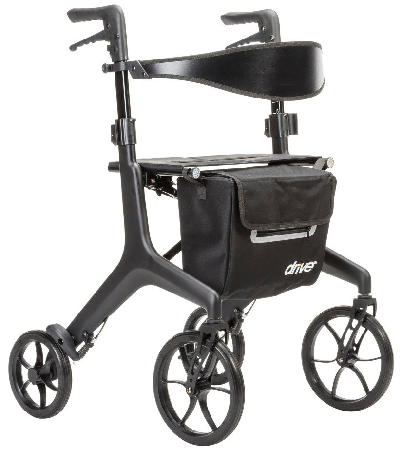 Drive 10278 AeroCarbon Ultra Lite Rollator Carbon Fiber