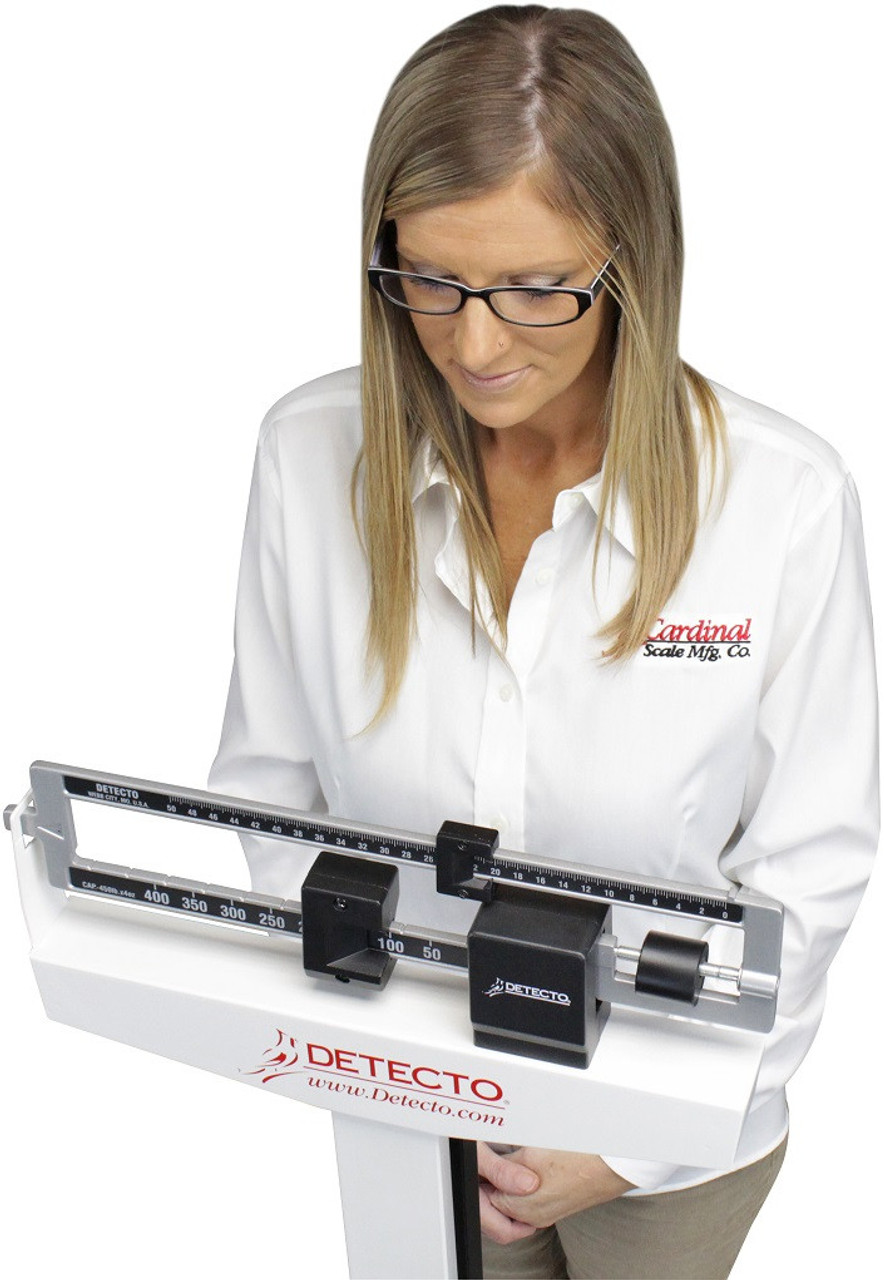 Detecto SS Eye-Level Mechanical Physician Scales Weigh Beam Scales