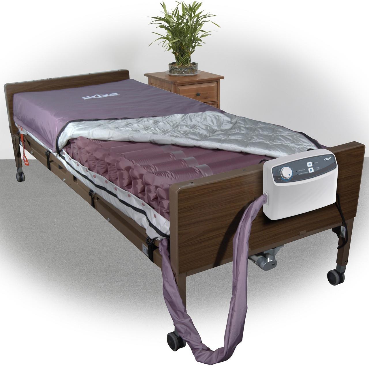 Med Aire 8" Alternating Pressure Low Air Loss Mattress System 14027 Drive