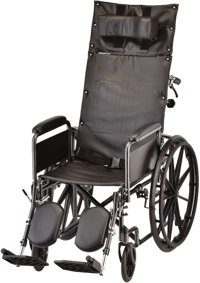 Nova 6180S, 6160S, 6200S Reclining Wheelchair Full