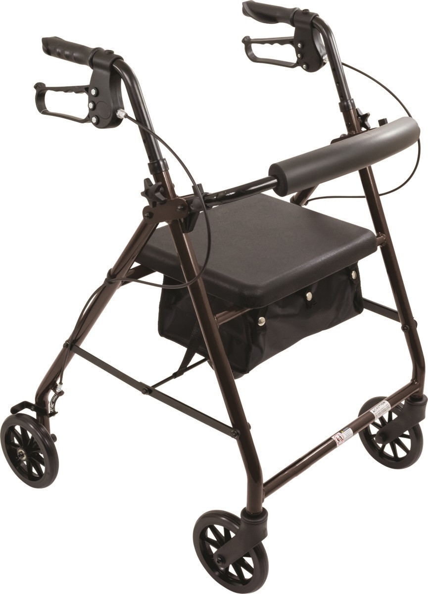 Aluminum Rollator with 6