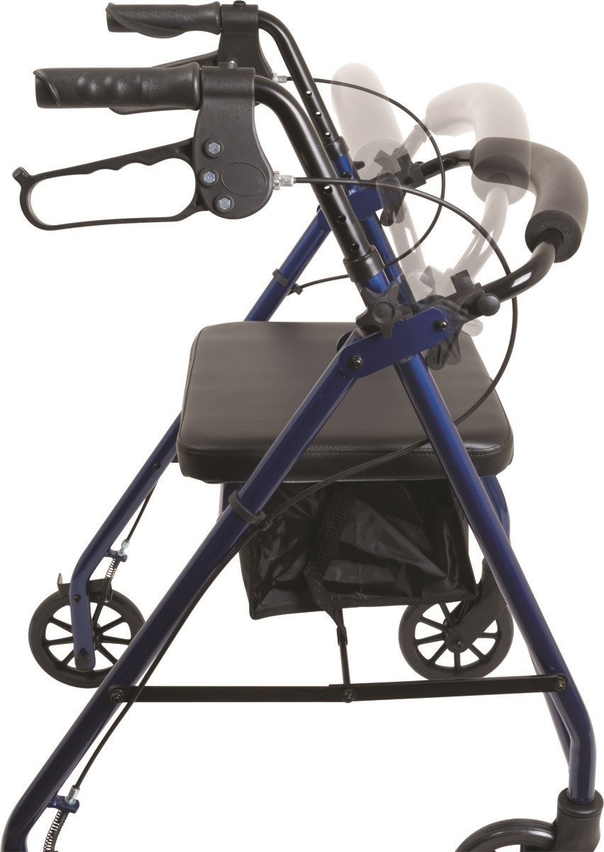 Aluminum Rollator with 6