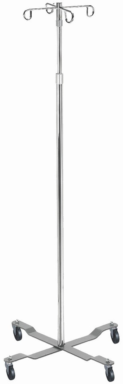 Drive Medical 13029 Mobile 4-Hook IV Pole