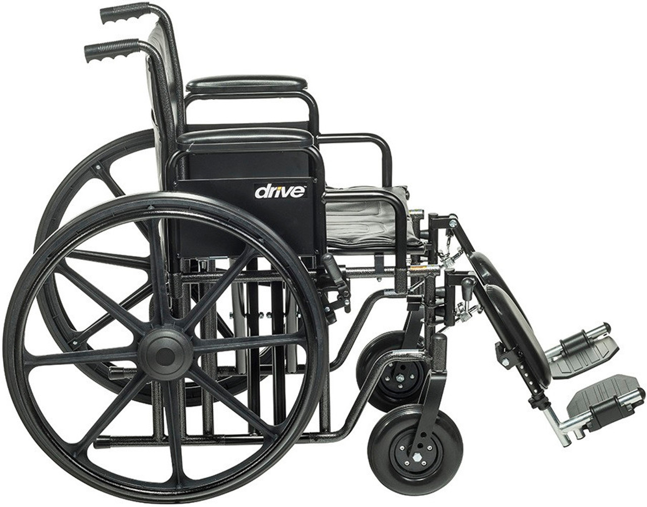 Sentra EC Heavy-Duty Bariatric Wheelchair by Drive