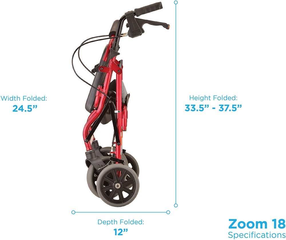 Nova 4218 Zoom 18 Junior Rollator
