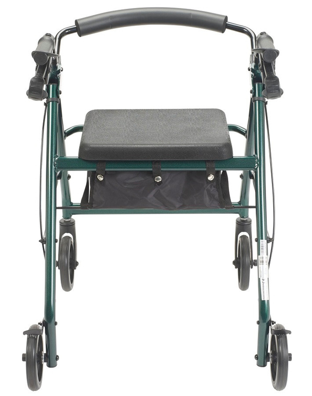 Drive R726 Aluminum Rollator w/ Padded Seat, 6