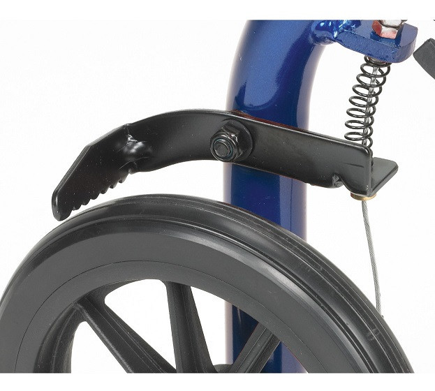 Drive R726 Aluminum Rollator w/ Padded Seat, 6
